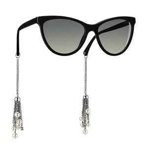 NEW AUTHENTIC CHANEL Cat Eye Glasses w/ Pearls